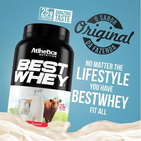 Whey Atlhetica Nutrition Best Whey Sabor Original 900g - Imagem 3