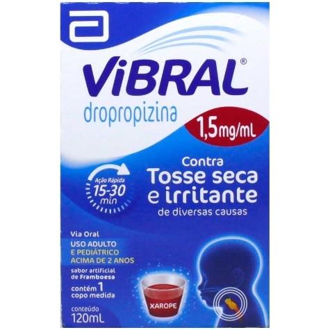 Vibral Xarope Infantil 1,5mg 120ml - Imagem 1