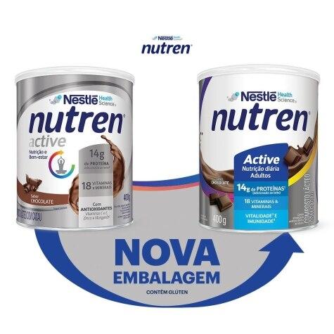 Suplemento Alimentar Nutren Active Sabor Chocolate 400g - Imagem 8
