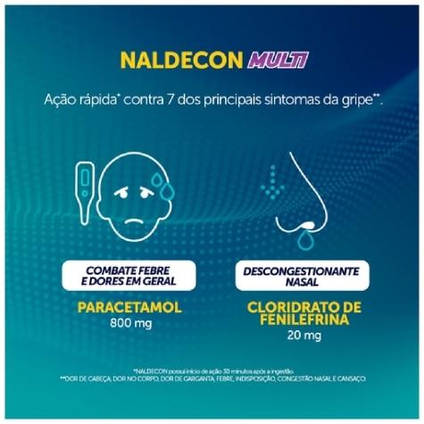 Naldecon Multi 4 Comprimidos - Imagem 4