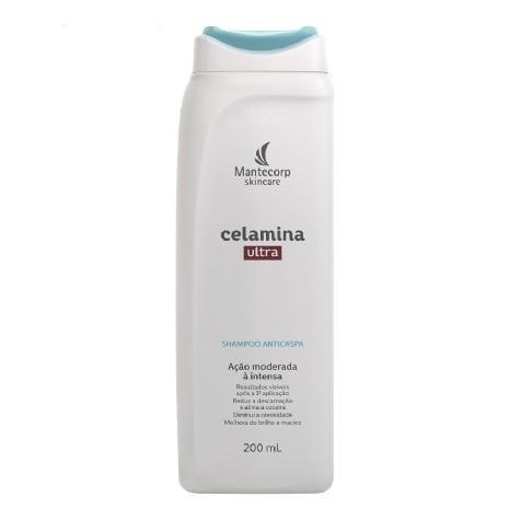 Shampoo Celamina Ultra Anticaspa Cabelo 200ml - Imagem 2