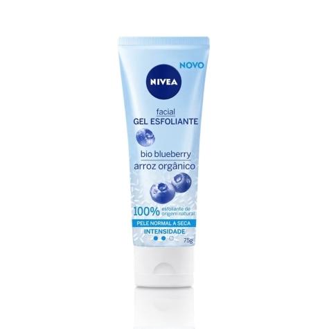 Gel Esfoliante Facial Nivea Refrescante 75g - Imagem 1