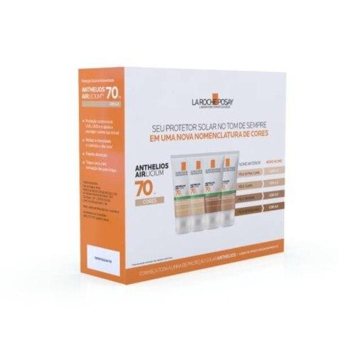 Kit Protetor Solar Facial Anthelios Airlicium FPS 70 Cor 2.0 40g + Necessaire - Imagem 2