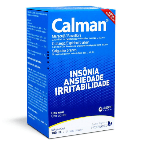Calman Solução Oral 100ml - Imagem 1