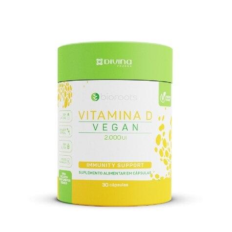 Vitamina D Bioroots 2000UI 30 Cápsulas - Imagem 1