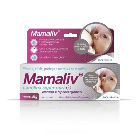 Pomada Restauradora Mamaliv Lanolina 30g - Imagem 1