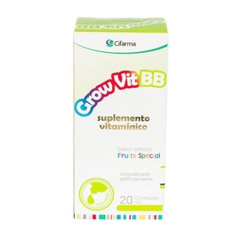 Grow Vit BB Gotas Sabor Fruits Special 20ml - Imagem 2