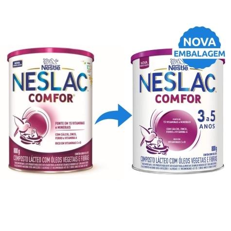 Composto Lácteo Neslac Comfor 3 a 5 Anos 800g - Imagem 2