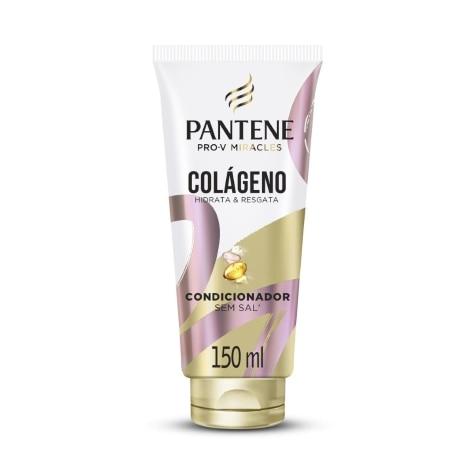 Condicionador Pantene Colágeno Hidrata & Resgata Cabelo Seco 150ml - Imagem 1