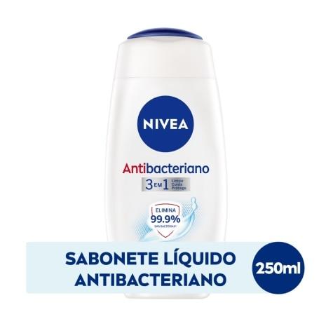 Sabonete Líquido Nivea Antibacteriano 3 em 1 com 250ml - Imagem 2