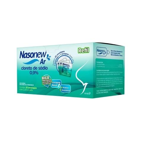 Nasonew Ar 0,9% Lavador Nasal + 30 Envelopes - Imagem 1