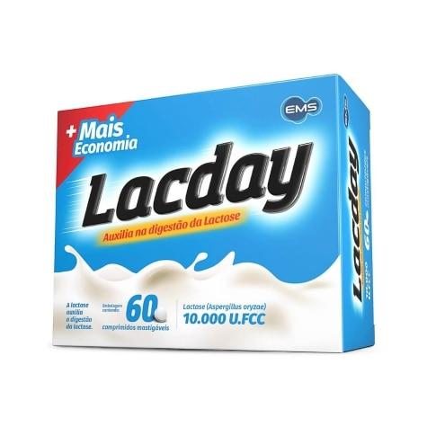 Lacday 10.000 FCC 60 Comprimidos Mastigáveis - Imagem 1