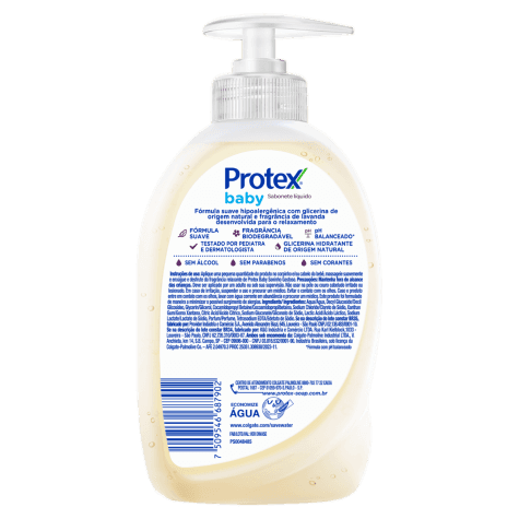 Sabonete Líquido Protex Baby Lavanda 200ml - Imagem 2