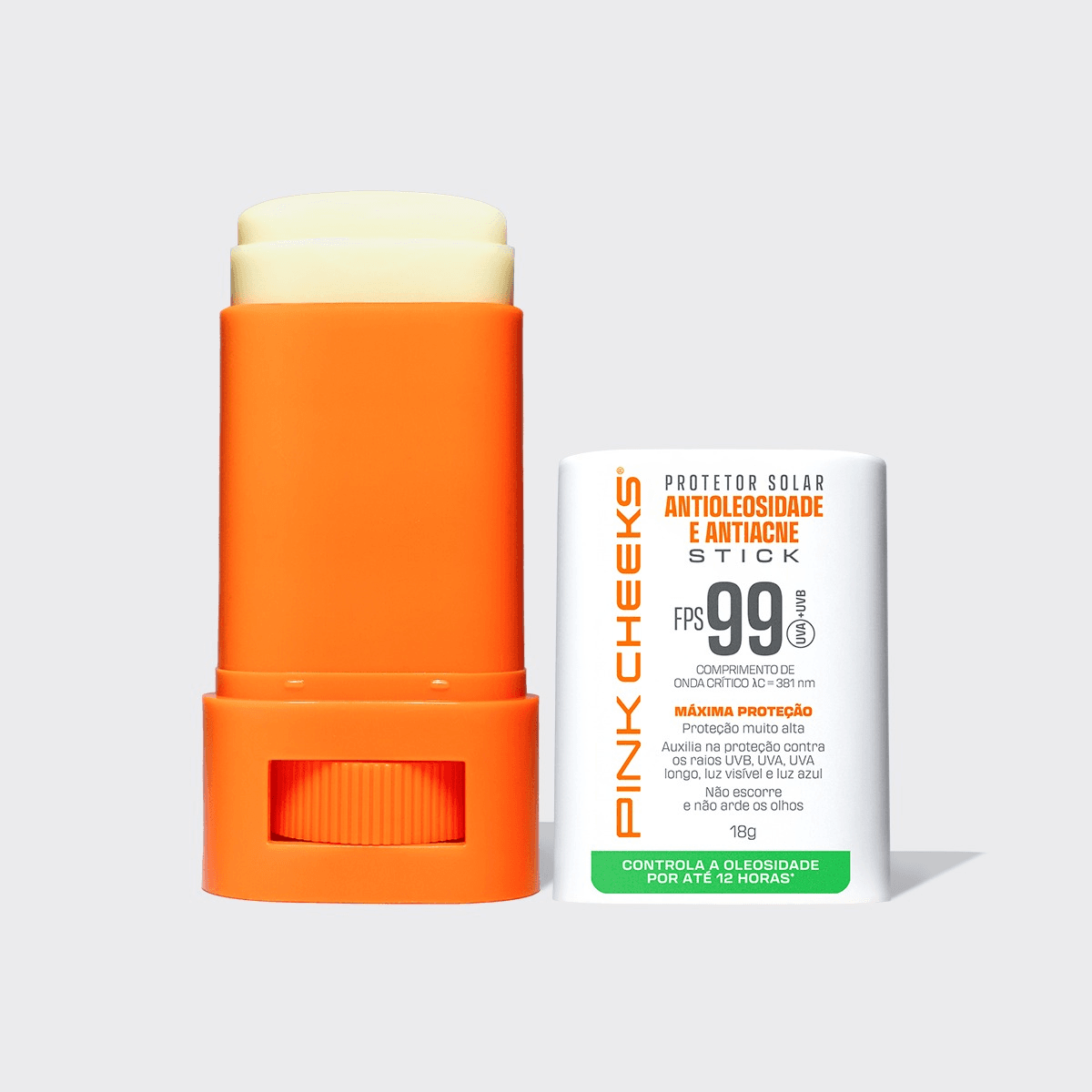Protetor Solar Facial Pink Cheeks Antioleosidade e Antiacne 18g - Imagem 1