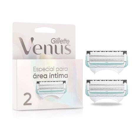 Depilatório Área Íntima Gillette Venus Refil 2 Unidades - Imagem 1