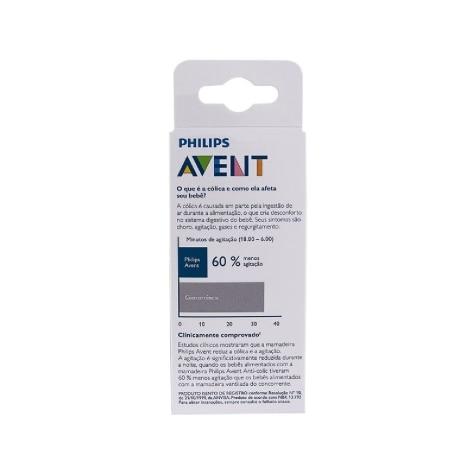 Mamadeira Philips Avent Anti-Colic Transparente 0m+ 125ml - Imagem 4