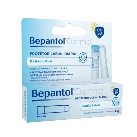 Protetor Stick Bepantol Derma FPS50 Labial 4,5g - Imagem 2
