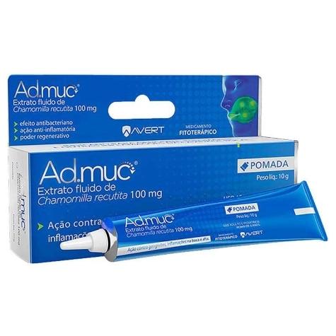 Ad-Muc Pomada 100mg 10g - Imagem 1