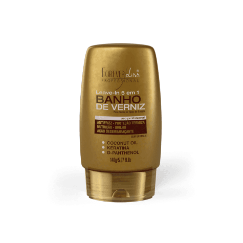 Leave-in Forever Liss 5 em 1 Banho de Verniz Cabelo Seco 140g - Imagem 1