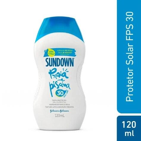 Protetor Solar Corporal Sundown Praia e Piscina FPS30 Loção 120ml - Imagem 2