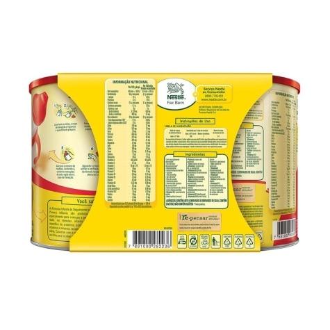 Kit Fórmula Infantil Ninho Primeira Infância Fases 1+ 400g Ganhe 20% de Desconto na 2ª Unidade - Imagem 2
