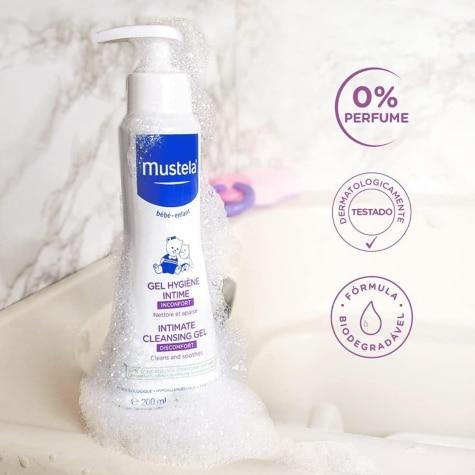 Gel de Higiene Íntima Infantil Mustela Bebê 200ml - Imagem 3