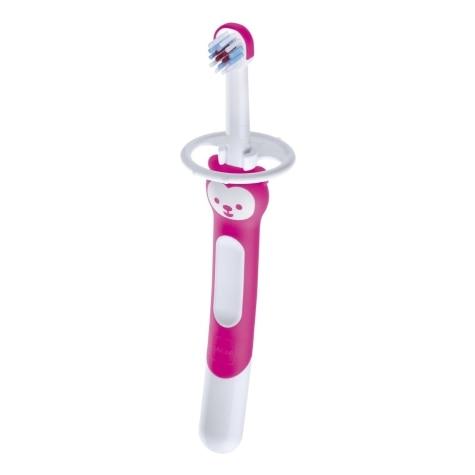 Escova Dental Mam Training Brush Rosa Ref.8214 - Imagem 1