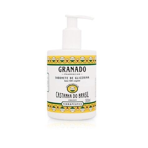Sabonete de Glicerina Líquido Granado Castanhas do Brasil 300ml - Imagem 1