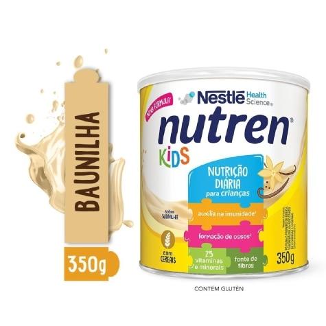 Complemento Alimentar Nutren Kids Sabor Baunilha 350g - Imagem 2