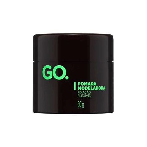 Pomada Modeladora GO. Fixação Flexível Cabelo Oleoso 50g - Imagem 1