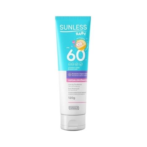 Protetor Solar Corporal Sunless Baby FPS60 120g - Imagem 1