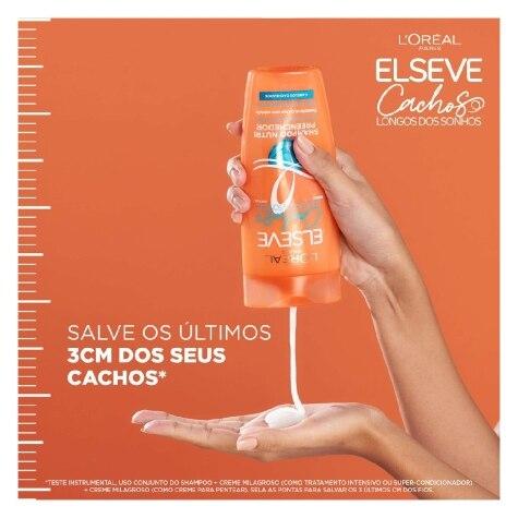 Shampoo Elseve Cachos Longos dos Sonhos Nutri Preenchedor Cabelo Seco 200ml - Imagem 5