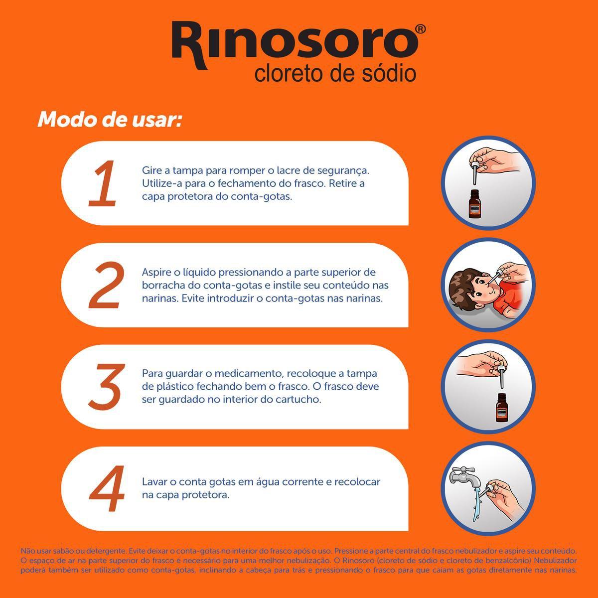 Rinosoro 0,9% Solução Nasal 30ml - Imagem 3