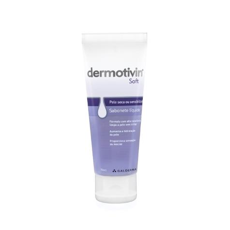 Sabonete Líquido Dermotivin Soft Facial 70ml - Imagem 1