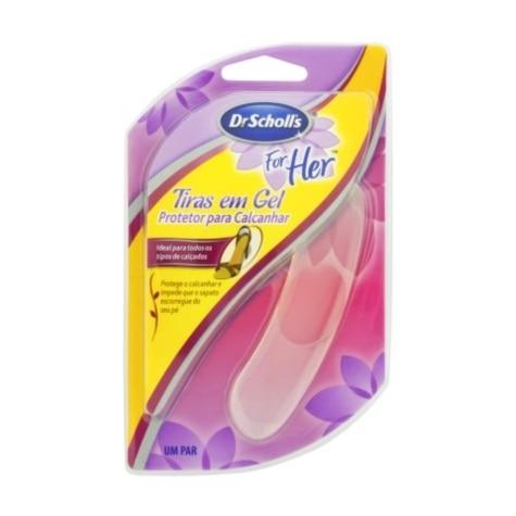 Protetor para Calcanhar Dr. Scholl's Tiras em Gel 1 Par - Imagem 1