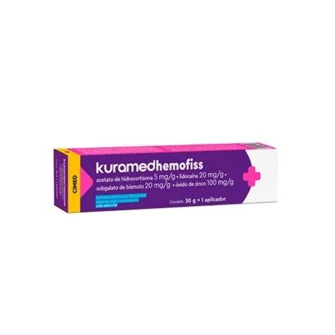Kuramedhemofiss Pomada 30g + 1 Aplicador - Imagem 1