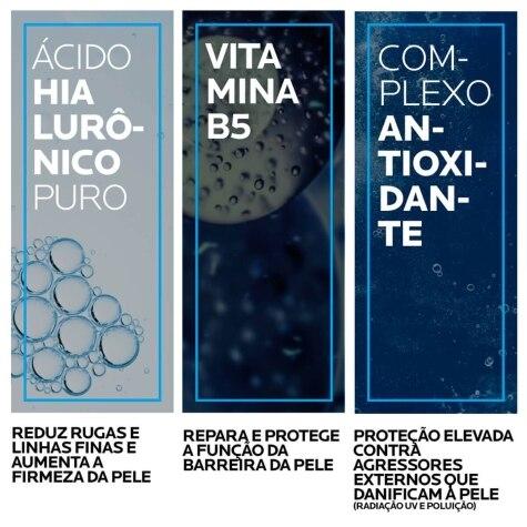 Gel Creme La Roche-Posay Aquagel Hyalu B5 FPS30 Facial 50ml - Imagem 3