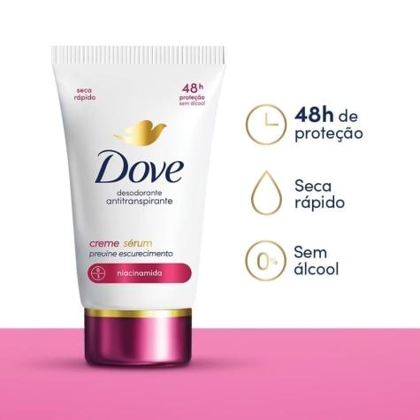 Desodorante Creme Dove Sérum Previne Escurecimento 48h 50g - Imagem 4