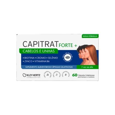 Capitrat Cabelos e Unhas 60 Cápsulas - Imagem 1