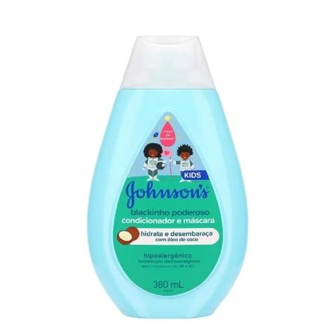 Condicionador e Máscara Johnson's & Johnson's Kids Blackinho Poderoso 380ml - Imagem 1