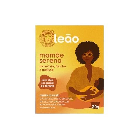 Chá Leão Mamãe Serena Sabor Alcarávia, Funcho e Melissa 10 Sachês - Imagem 1