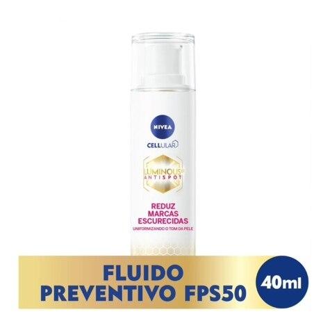 Fluido Preventivo Nivea Cellular Luminous 630 Antispot FPS50 40ml - Imagem 1