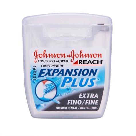 Fio Dental Johnson's Reach Expansion Plus Extra Fino Menta 50m - Imagem 2