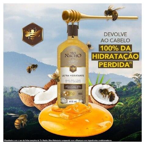 Shampoo Tio Nacho Ultra Hidratante Cabelo Seco 415ml - Imagem 4