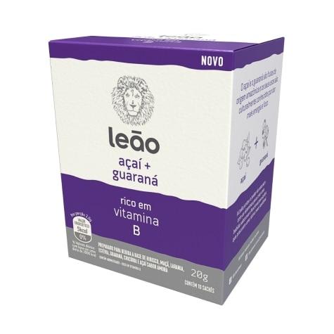 Chá Leão Sabor Açaí + Guaraná 10 Sachês - Imagem 2