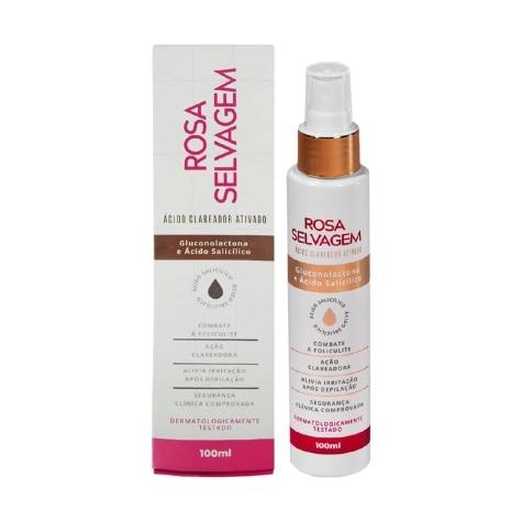 Ácido Clareador Ativado Rosa Selvagem 100ml - Imagem 3