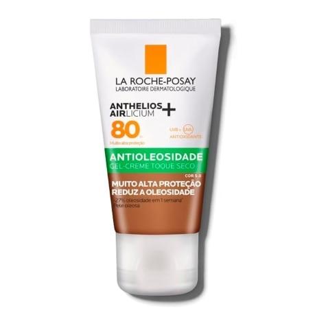 Protetor Solar Facial Anthelios Airlicium+ La Roche-Posay FPS80 Cor 5.0 40g - Imagem 1