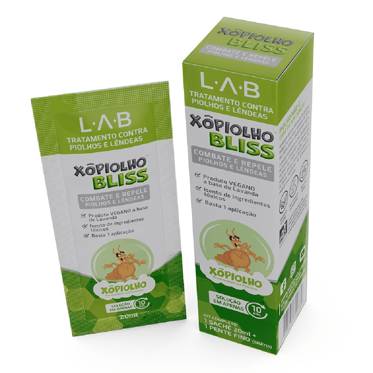 Xô Piolho Bliss Loção 20ml + Pente Removedor - Imagem 4