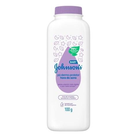 Talco Dermo Protetor Johnson's & Johnson's Baby Hora do Sono 100g - Imagem 1