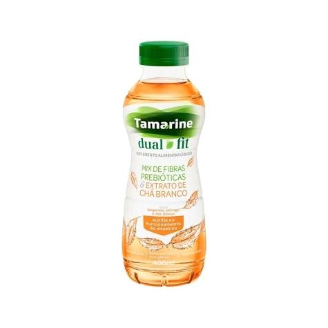 Suplemento Alimentar Líquido Tamarine Dual Fit Sabor Tangerina, Pêssego e Chá Branco 400ml - Imagem 1